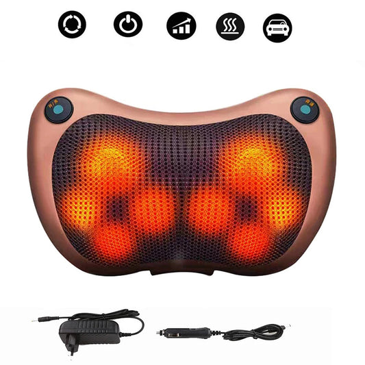 Electric Neck and Body Massage Pillow - Emirate Mart